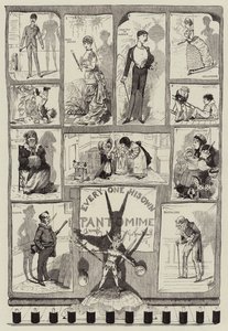Mindenkinek a saját pantomimje alkotó: George Cruikshank