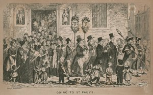 Elmegyünk a londoni Szent Pál katedrálisba alkotó: George Cruikshank