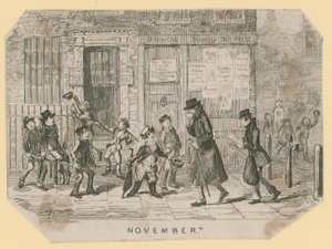 Guy Fawkes éjszaka alkotó: George Cruikshank