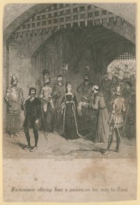 Heckenham bocsánatot ajánl Jane-nek alkotó: George Cruikshank