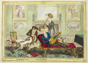 Kolibri madarak, avagy egy dandy trió alkotó: George Cruikshank