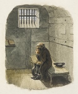 Illusztráció a "Twist Olivérhez" alkotó: George Cruikshank
