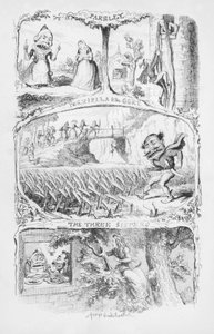 Illusztráció a Pentamerone-hoz, George Cruikshank (metszet) alkotó: George Cruikshank