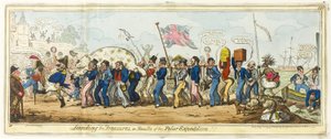 A kincsek landolása alkotó: George Cruikshank