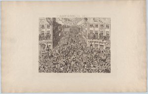 London, 1851-ben, 1851-ben, 1851-ben. alkotó: George Cruikshank