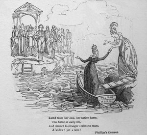 Elcsábítva saját, szülőotthonából..., c1820. alkotó: George Cruikshank