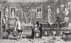 MacCallum és Hutcheon, illusztráció Sir Walter Scott (1771-1832) „Redgauntlet” című művéből, 1843-ban megjelent alkotó: George Cruikshank
