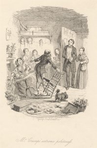 Crump úr rendkívüli udvariassága alkotó: George Cruikshank