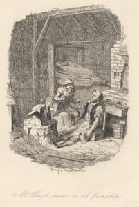 Weazel úr felújítja egy régi barátságot alkotó: George Cruikshank