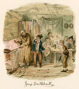 Twist Olivér alkotó: George Cruikshank