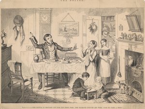 I. ábra: A palackot először előveszik alkotó: George Cruikshank
