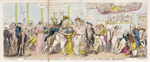 Princely Predilections vagy, Ancient Music and Modern Discord alkotó: George Cruikshank