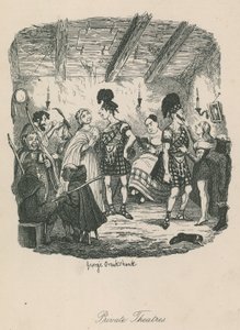 Magánszínházak alkotó: George Cruikshank