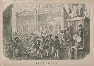Szeptemberi vásár alkotó: George Cruikshank