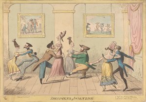 Waltzing példányai alkotó: George Cruikshank