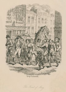 Május elseje alkotó: George Cruikshank