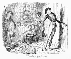 The Last Fat Look (metszet) alkotó: George Cruikshank