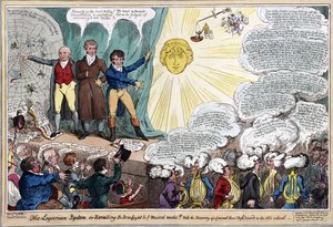 Logieriánus rendszer, avagy új megvilágítás a zenei világban!!Egy általános thoro base basszusdiszkord felfedezésével az old school-, pubban. 1818 (kézzel színezett metszet)