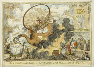 A T Trade forró vízben alkotó: George Cruikshank