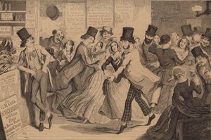A részeg gyerekei alkotó: George Cruikshank