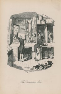 A zálogház alkotó: George Cruikshank