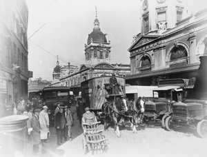 Smithfield Market, London, 1920-1930-as évek