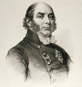 HRH Kent hercege, a királynő atyja, a „The Illustrated London News”-ból, 1886. június 19. alkotó: George Dawe