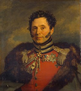 Nyikolaj Ivanovics Depreradovics tábornok portréja 1767-1843, 1825 előtt alkotó: George Dawe