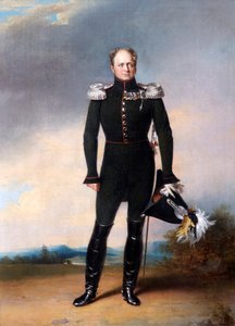 I. Sándor orosz cár portréja, 1825.
