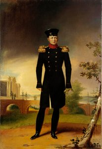I. Sándor orosz cár (1777-1825) (Nagy) portréja George Dawe (1781-1829) szentpétervári tiszti jelmez festményén. Ermitázs Múzeum