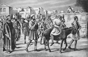 Konstantin pátriárka kivégzése (litográfia)