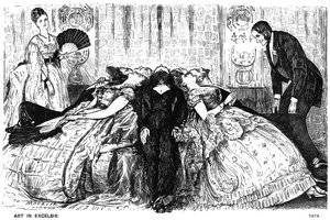 Művészet Excelsisben, 1874 1891. alkotó: George du Maurier