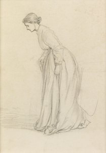 Tétova lépések (ceruza) alkotó: George du Maurier