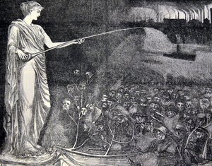 A dohányt a szegények vigasztalásának tekintik, 1869