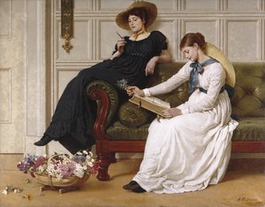 A virágok nyelve alkotó: George Dunlop Leslie
