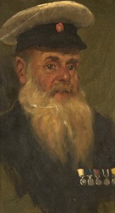 J. Wilson, R.M.A. portréja, 1920 körül (olaj, tábla)