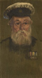 W. H. McKegg, R. N. portréja, 1920 körül (olaj, tábla)