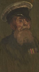 W. Short portréja, R.M.L.I., c. 1920 (olaj a panelen)