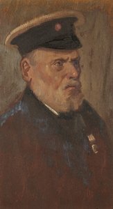 C. Parson portréi, R.A., c. 1920 (olaj a panelen)