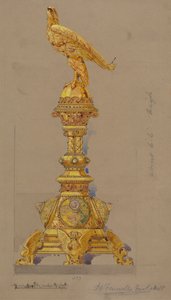 Jones és Willis, fém- és famunkások, valamint birminghami és londoni templombútor-gyártók számára készült tervek alkotó: George Edmund Street