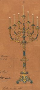 Jones és Willis, fém- és famunkások, valamint birminghami és londoni templombútor-gyártók számára készült tervek
