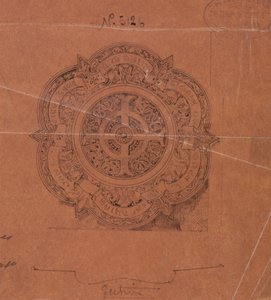 Jones és Willis, fém- és famunkások, valamint birminghami és londoni templombútor-gyártók számára készült tervek