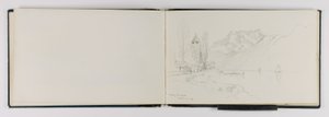 (Vázlatfüzet) Vevey La Tour alkotó: George Elbert Burr