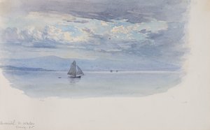 Criccieth, Észak-Wales alkotó: George Elbert Burr