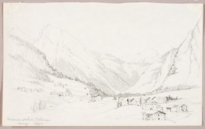A szállodánkból, Cortina alkotó: George Elbert Burr