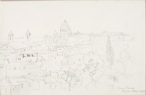 Pincio, Róma alkotó: George Elbert Burr