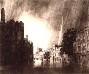High Street, Oxford alkotó: George Elbert Burr
