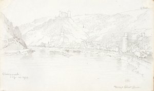 Oberwesel alkotó: George Elbert Burr