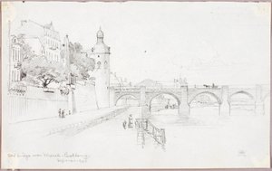 Régi Mosel-híd, Koblenz alkotó: George Elbert Burr