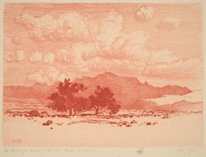Palo verde fák alkotó: George Elbert Burr